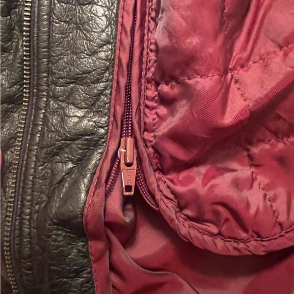 Wilsons Leather Women's Black Jacket Removable Thinsulate Size Medium Vintage - Picture 6 of 6